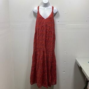 Joie Sleeveless V Neck Maxi Dress XL